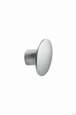 Puxador de móvel Dome sem anel de vedação 49,8 Metal Prata