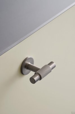 T-Bar Manor T 54 Metal Prata Maçaneta de Móveis