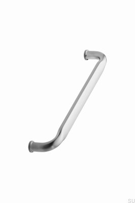 Portão 160 Metal Prata Puxador Móvel Alongado