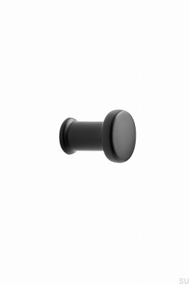 Botão para móveis Gate 18.2, metal preto fosco