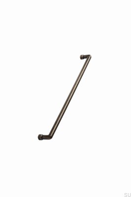 Puxador para móveis em metal dourado antigo Equester 320