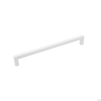Puxador para móveis oblongo 0143 192 Branco fosco