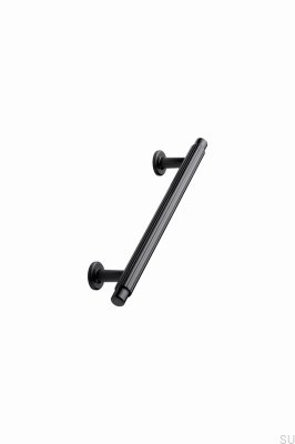 Puxador para móveis oblongo Villa 128 Gun-Metal