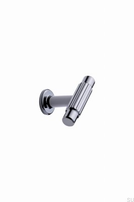 T-Bar Villa T 50 Maçaneta para móveis Metal Preto Niquelado