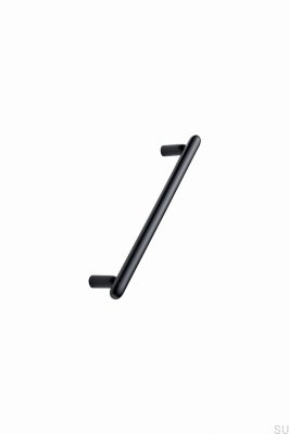 Puxador para móveis oblongo Tocco 160, metal, preto fosco