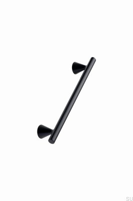 Puxador de móvel alongado Delta 160 Metal Preto Mate