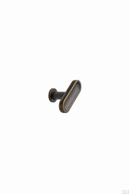 Puxador para móveis T-Bar Chateau T 52, metal, bronze antigo