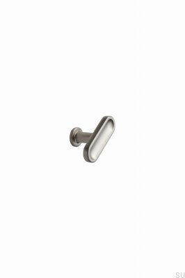 T-Bar Chateau T 52 Metal Prata Maçaneta de Móveis