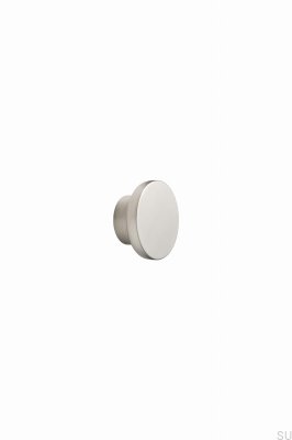 Círculo 50 Metal Prata Maçaneta Móveis