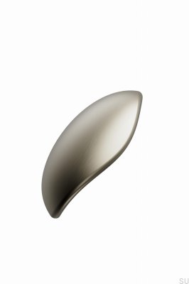 Puxador alongado para móveis Luna 64 Metal escovado dourado