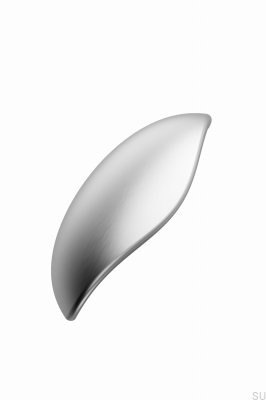 Puxador alongado para móveis Luna 96 Metal Prata