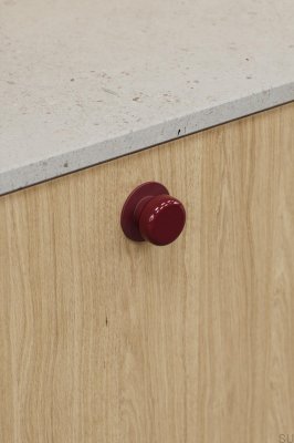 Puxador para móveis Colette 16 Metal Vermelho