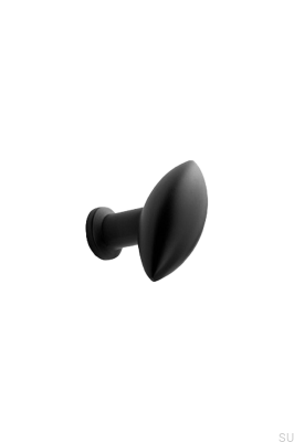 Botão para móveis de metal Zeppelin 51.9, preto fosco