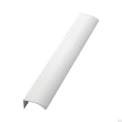 Puxador Edge Straight 350. Alumínio Branco