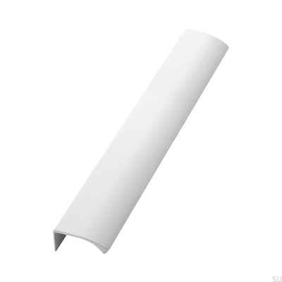 Puxador Edge Straight 350. Alumínio Branco