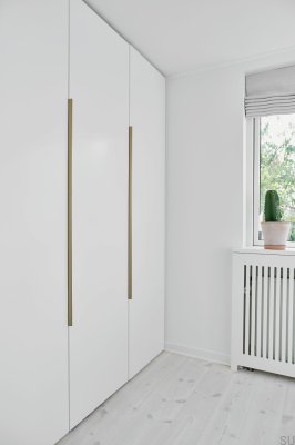 Edge Straight 1200 Alumínio Dourado Escuro Escovado Edge Straight 1200 Alumínio Escovado ...