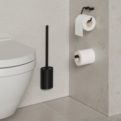Escova sanitária Stay Steel, preta mate