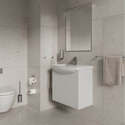 Escova sanitária Stay Aço inoxidável escovado