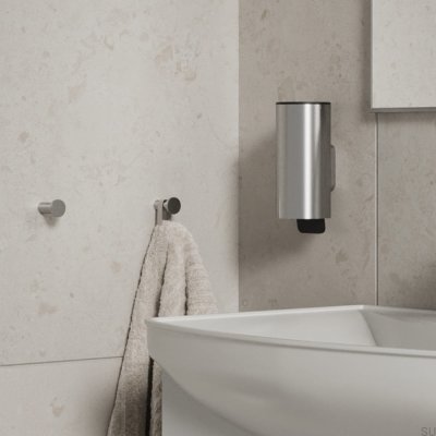 Toalheiro Stay Aço inoxidável escovado