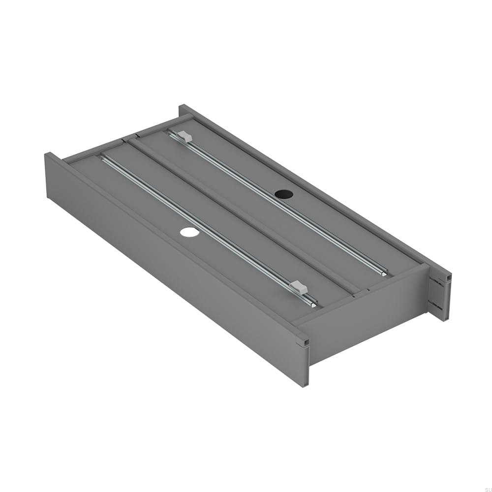 230005113--Wkład-do-szuflady-na-folię-Flex-Basic-II-Aluminiowy-Ciemnoszary-200/500mm-Beslag-Design-Skandynawskie-Uchwyty_1