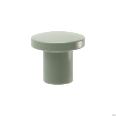Botão para móveis Skye 25 Aço Verde