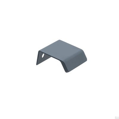Puxador lateral para móveis Side 40 Alumínio Storm Blue