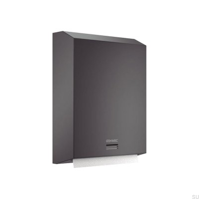 Dispensador de papel toalha Stay, aço preto fosco
