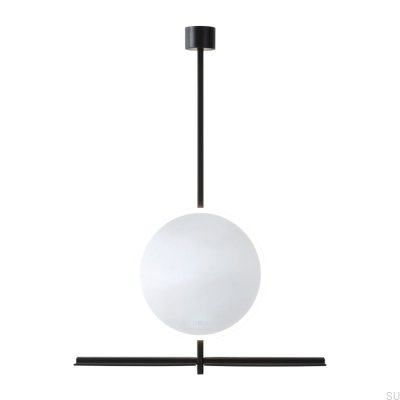 Conjunto de casa de banho IO 600 mm com espelho e prateleiras Preto D-M 230V/65W 