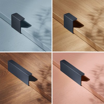 Ocultar puxador para móveis com borda de metal 40 Deep Blue
