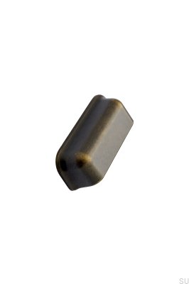 Port 96 Metal Bronze Antigo Shell Maçaneta para Móveis