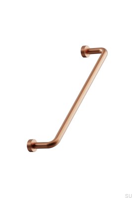 Puxador longitudinal para móvel Lounge 128, cobre escovado