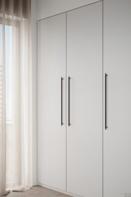 Puxador para móveis oblongo Manor Long 640, preto mate