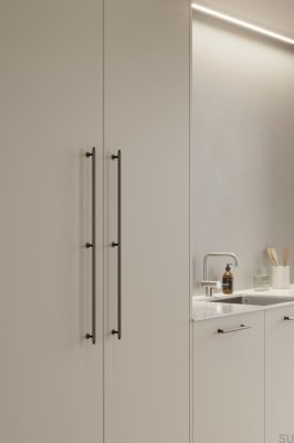 Puxador para móveis oblongo Villa Long 640 Bronze Antigo