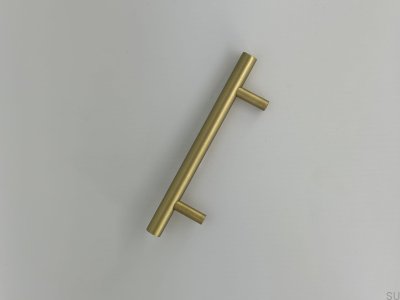 Puxador para móvel oblongo SB-L 128, latão polido