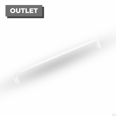 Puxador de móveis longitudinal Soft 192 White Mat