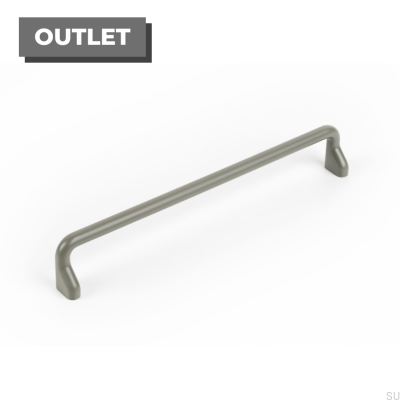 Puxador de móveis longo Soft 192 Gray Mat