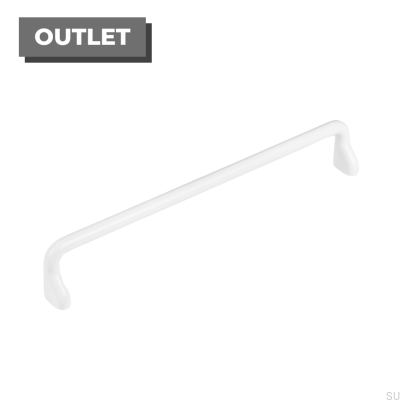 Puxador de móveis longitudinal Soft 320 White Mat