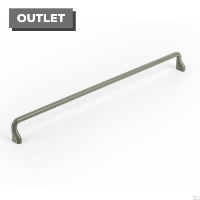 Puxador de móveis longitudinal Soft 320 Gray Mat
