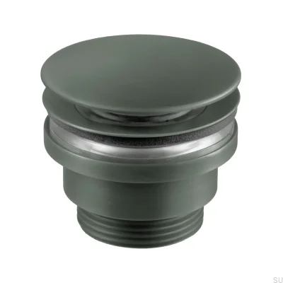 Tampão de lavatório universal pop-up 74400 Ash Green Brass