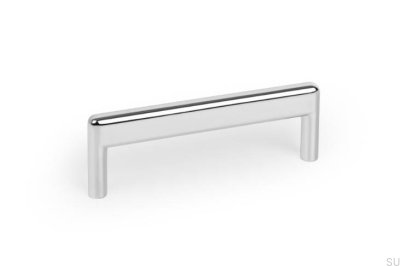 Beam 96 Metal Polido Níquel Puxador de Móveis Alongado