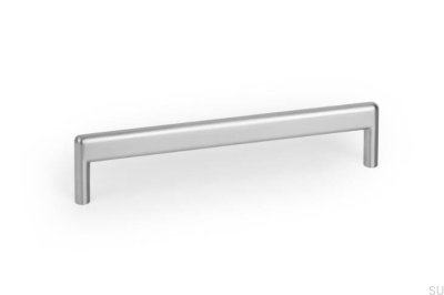 Puxador alongado para móveis Beam 160 Metal níquel escovado