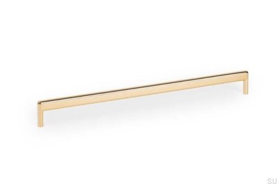 Puxador de móveis alongado Beam 320 Metal Gold Polido