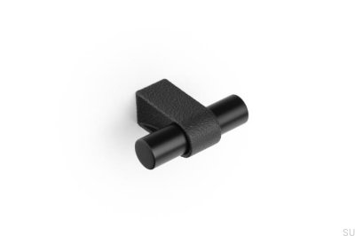 T-Bar Casey 60 Alumínio Maçaneta para Móveis Preto Fosco
