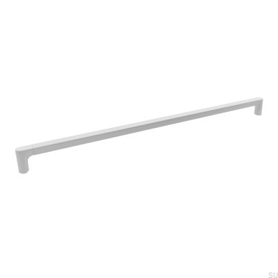 Puxador alongado para móveis Aqua 1088 Metal Branco