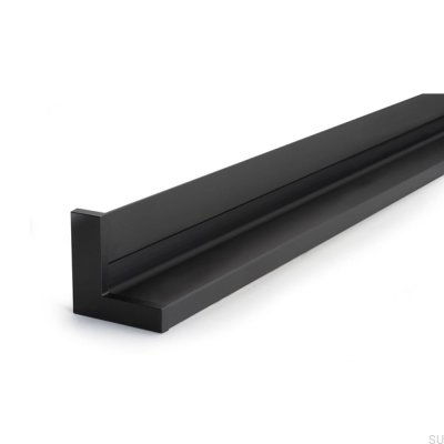 Perfil LED Systema 2000 2x19,6W Alumínio Preto Mate SHE D-M Sx 24V dc