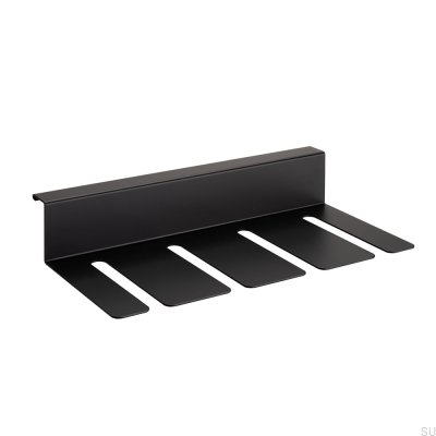 Suporte para taças de vinho Systema 396 Alumínio Preto Fosco