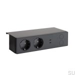 973810--Gniazdo-zasilania-Nety-D-M-75W-max-230/24V-DC-Aluminiowe-Matowe-Czarne-Beslag-Design-Skandynawskie-Uchwyty_1