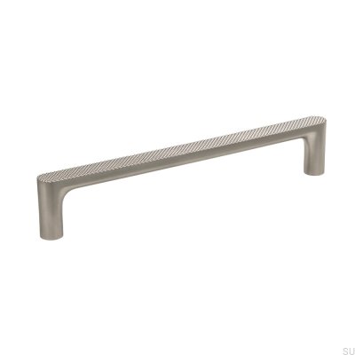 Vibe Grip 160 Metal Escovado Prata Puxador de Móveis Alongado