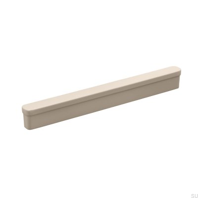 Puxador de Móveis Alongado Appia 160 Metal Creme