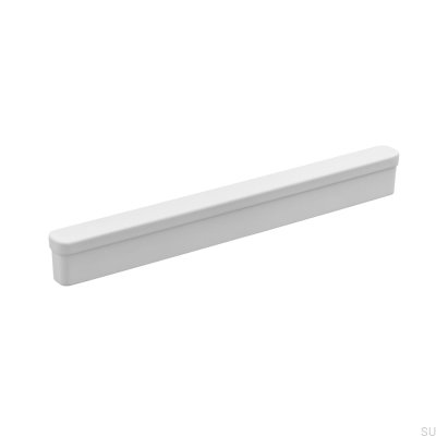 Puxador de Móveis Appia 160 Metal Branco Alongado
